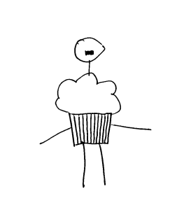 Pet Names Cup-Cake-Man